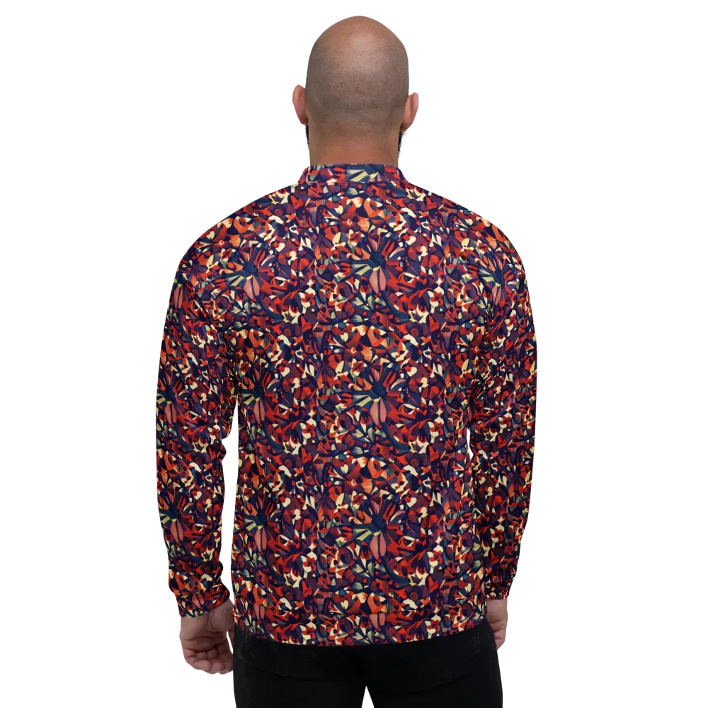 Ember Garden on Bomber Jacket — Back
