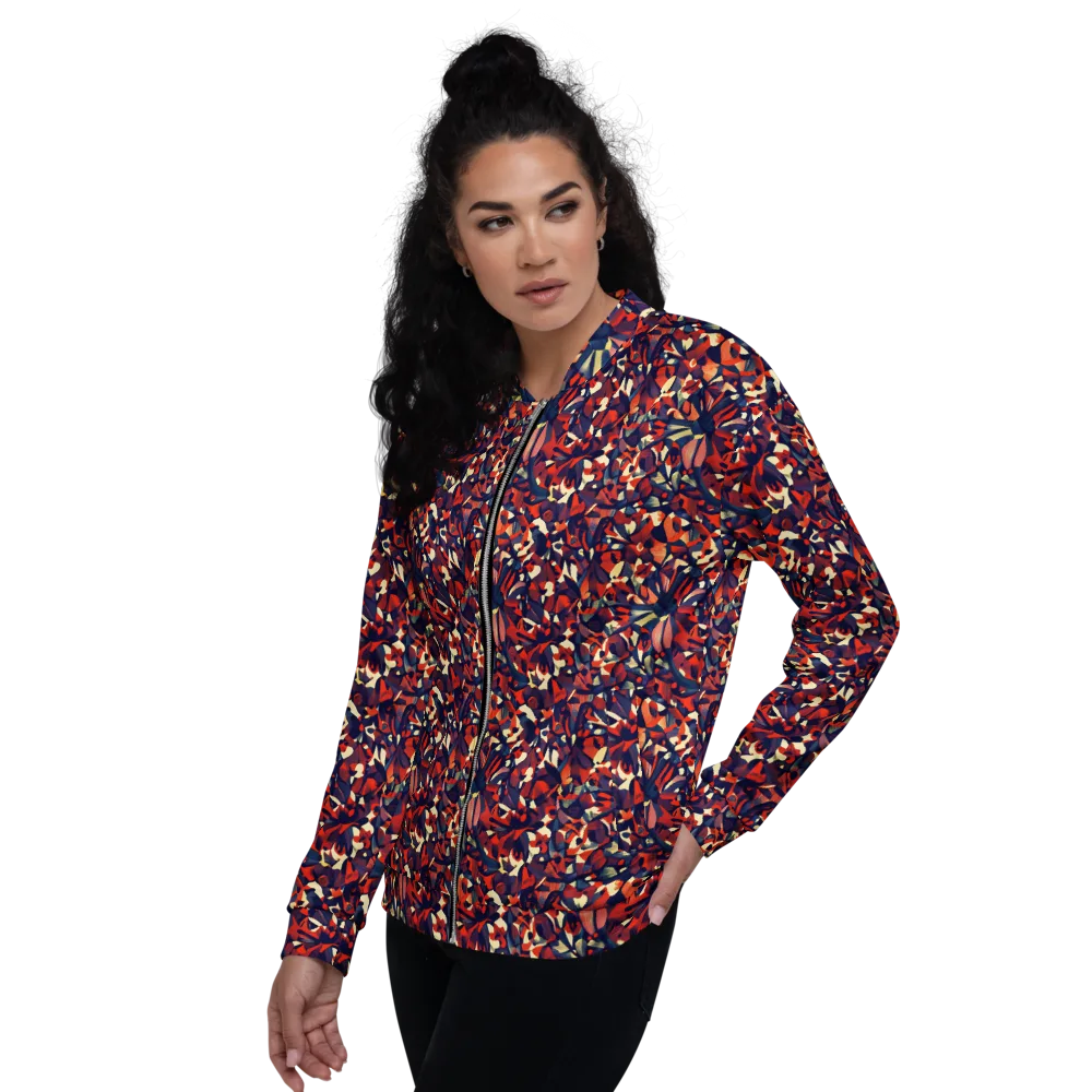Ember Garden on Bomber Jacket — Back print