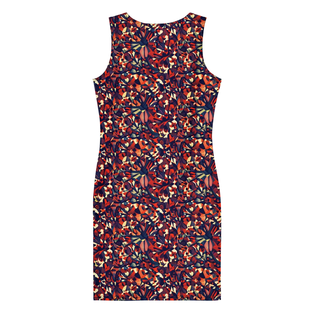 Ember Garden on Bodycon Dress — Print file
