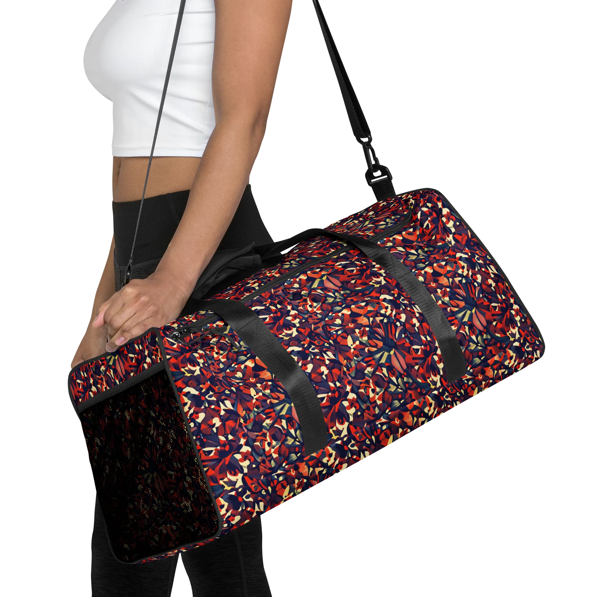 Ember Garden on Duffle Bag — Front