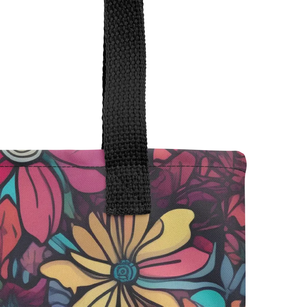 Neon Herbarium on Tote Bag — Product details