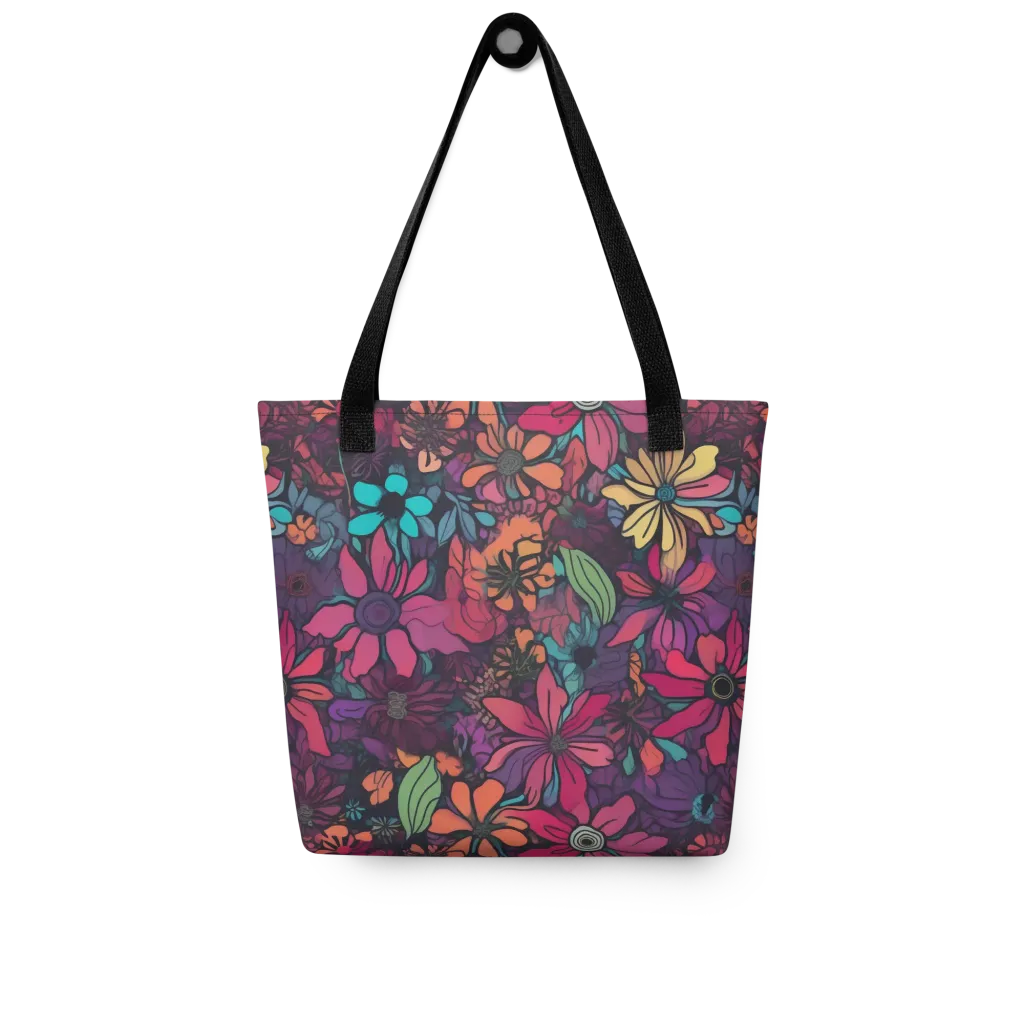 Neon Herbarium on Tote Bag — Front