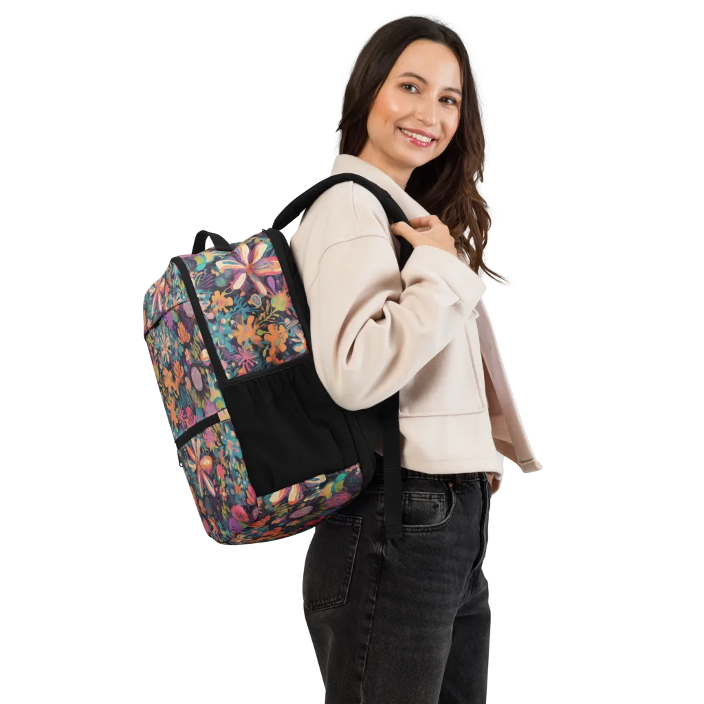 Electric Herbarium on Utility Backpack — Right
