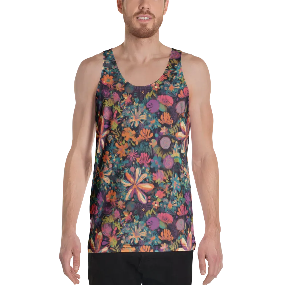 Electric Herbarium on Men's Tank Top — Front