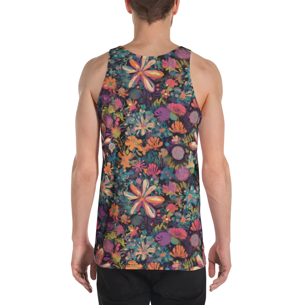 Electric Herbarium on Men's Tank Top — Back