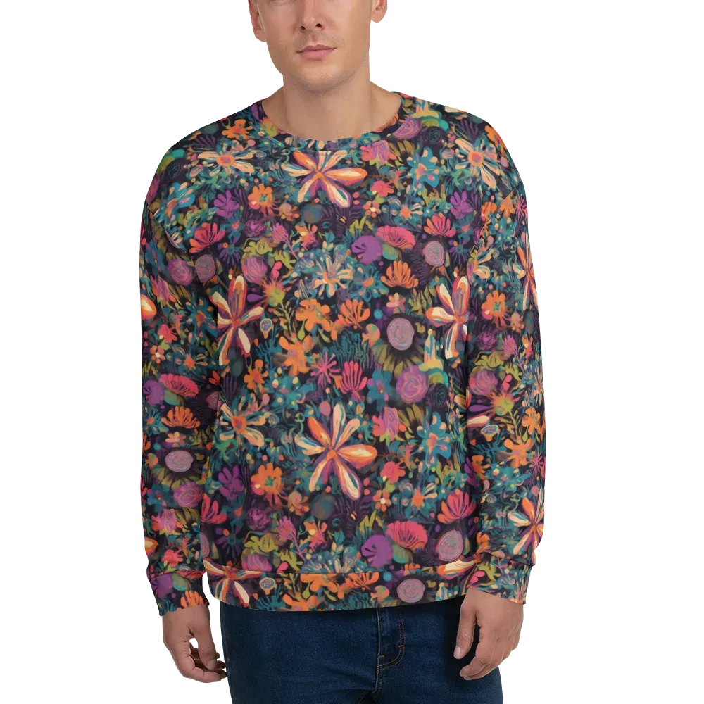 Electric Herbarium on Sweatshirt — Front