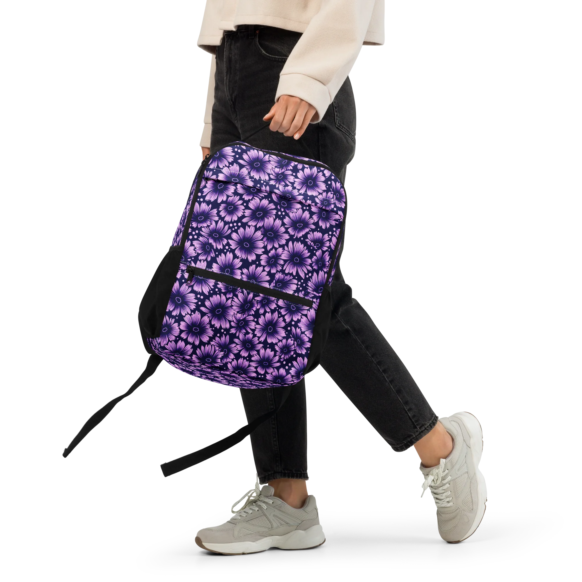 Violet Afterglow on Utility Backpack — Front 2