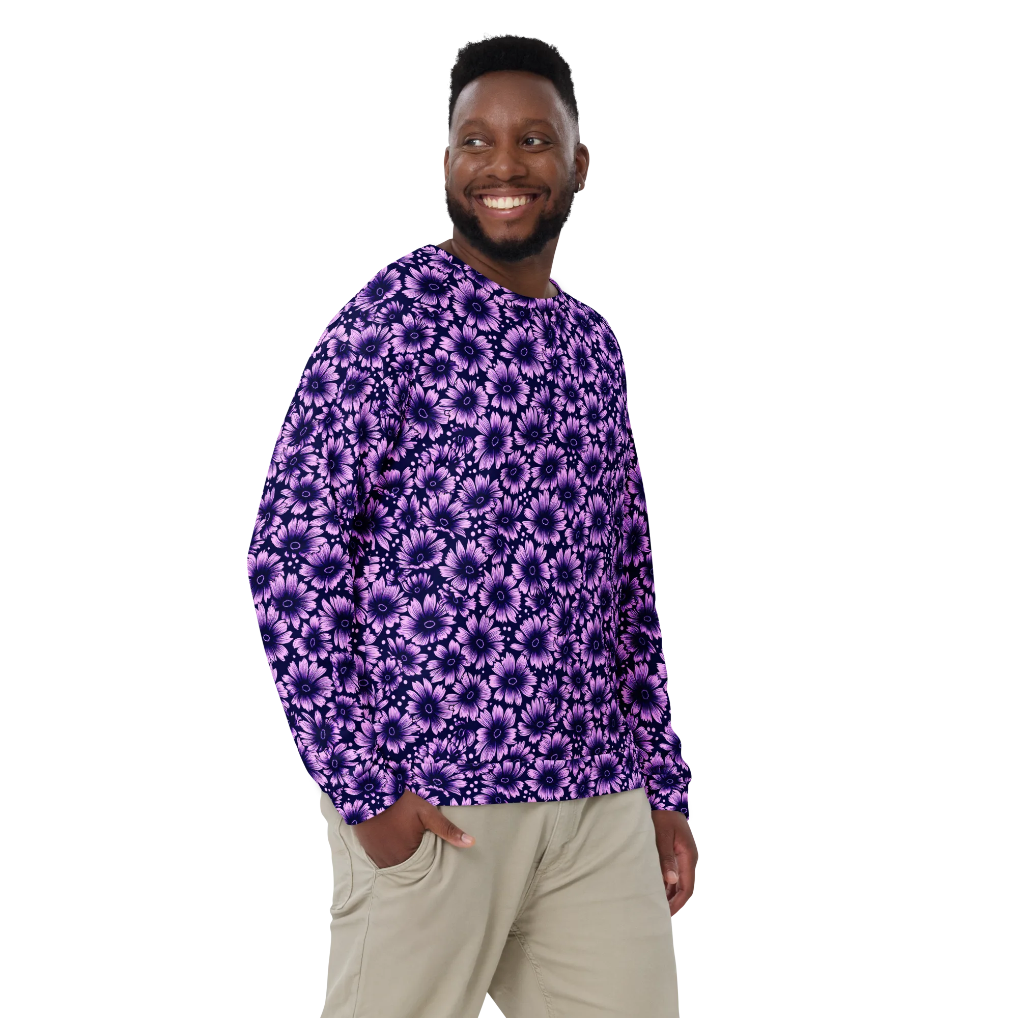 Violet Afterglow on Sweatshirt — Front print