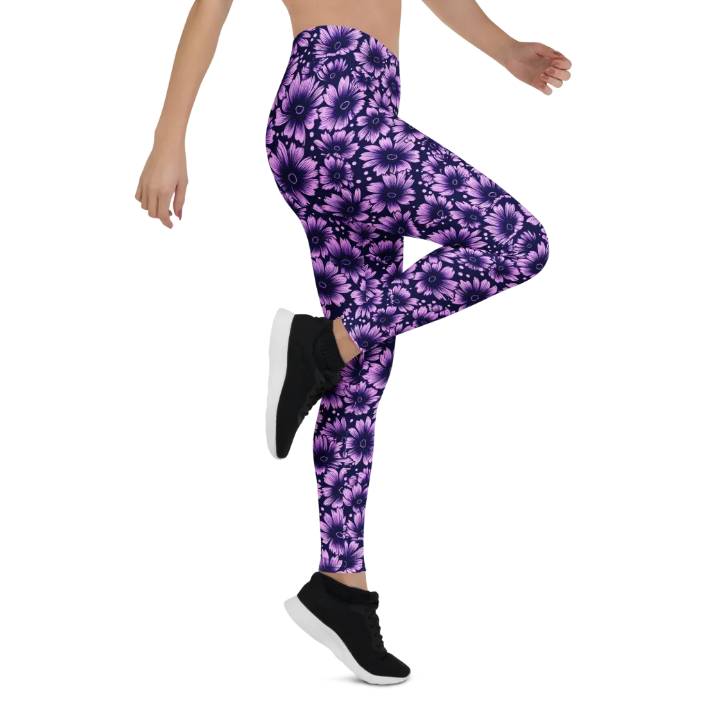 Violet Afterglow on Leggings — Print file