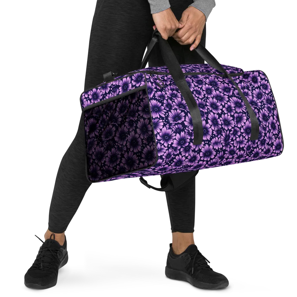 Violet Afterglow on Duffle Bag — Right Front