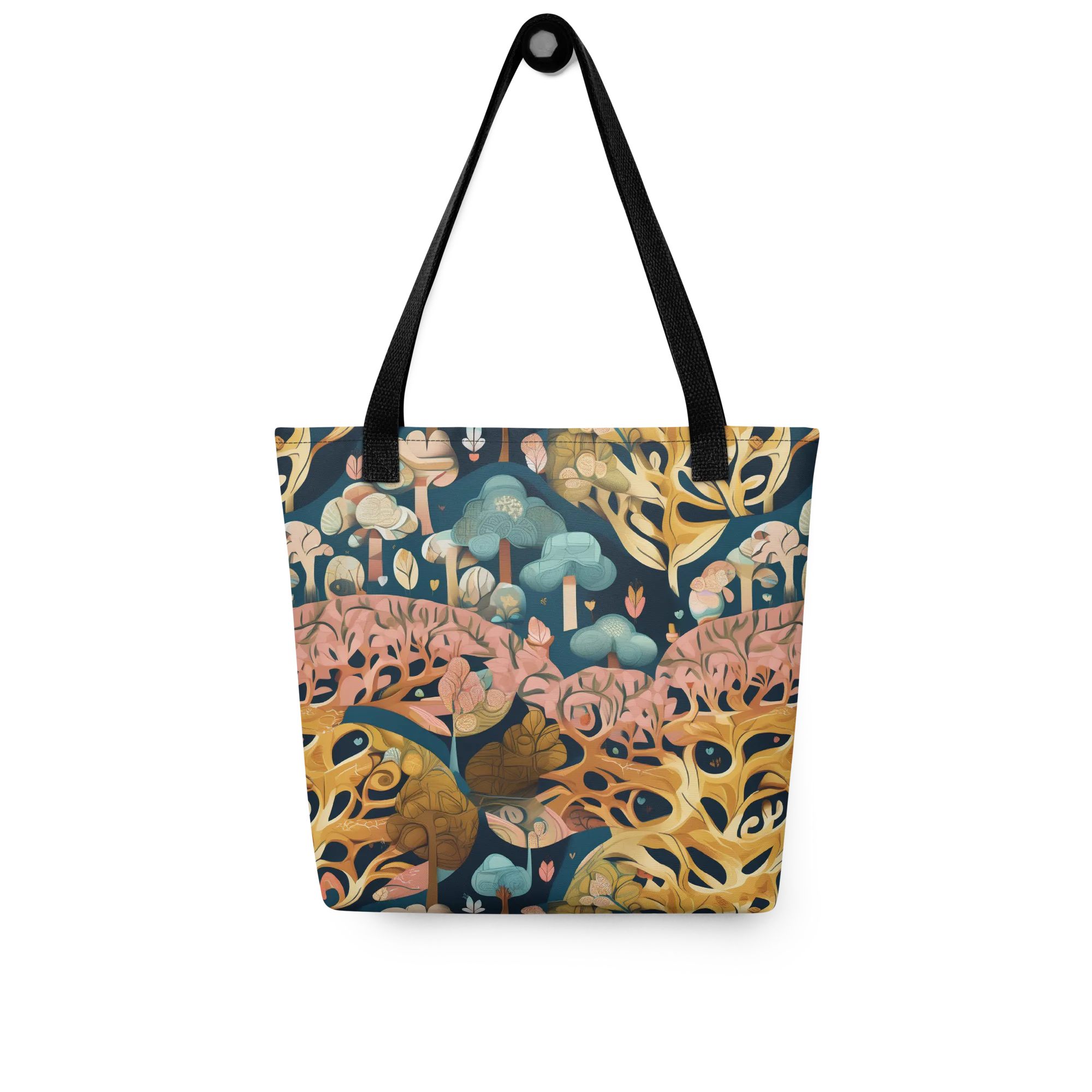 Midnight Mycelium on Tote Bag — Front