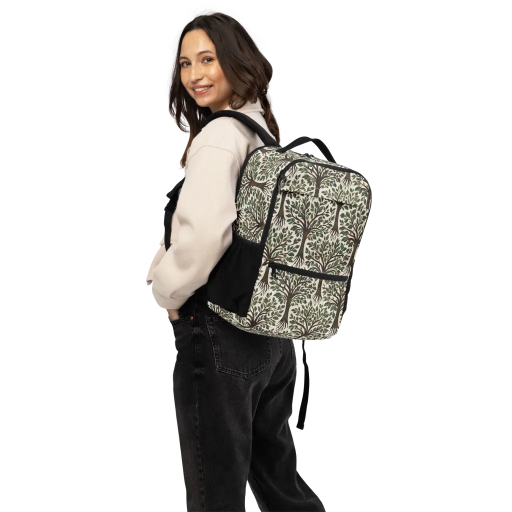 Tree of Life on Utility Backpack — Top print