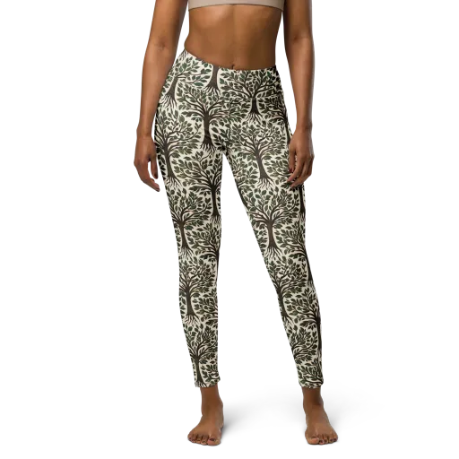 Tree of Life on a Yoga Leggings