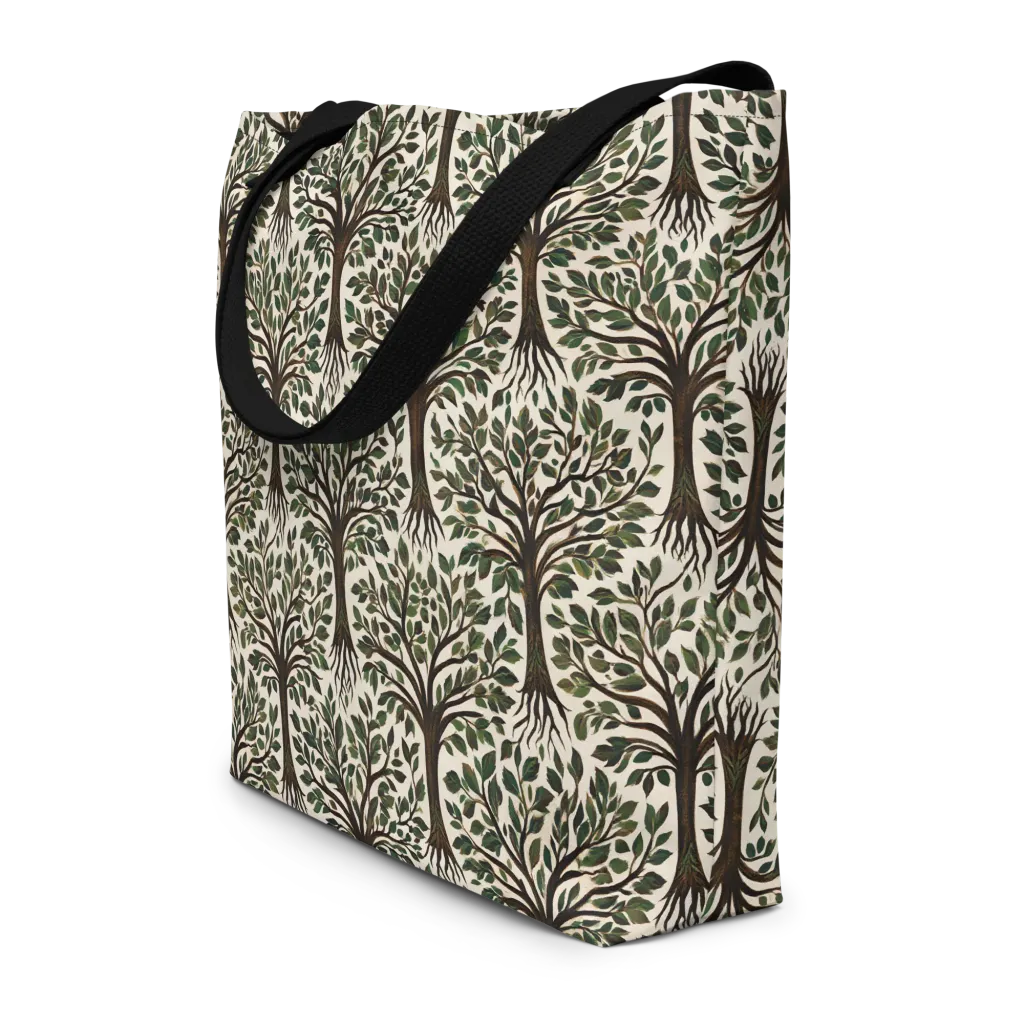 Tree of Life on Large Tote Bag W/ Pocket — Print file