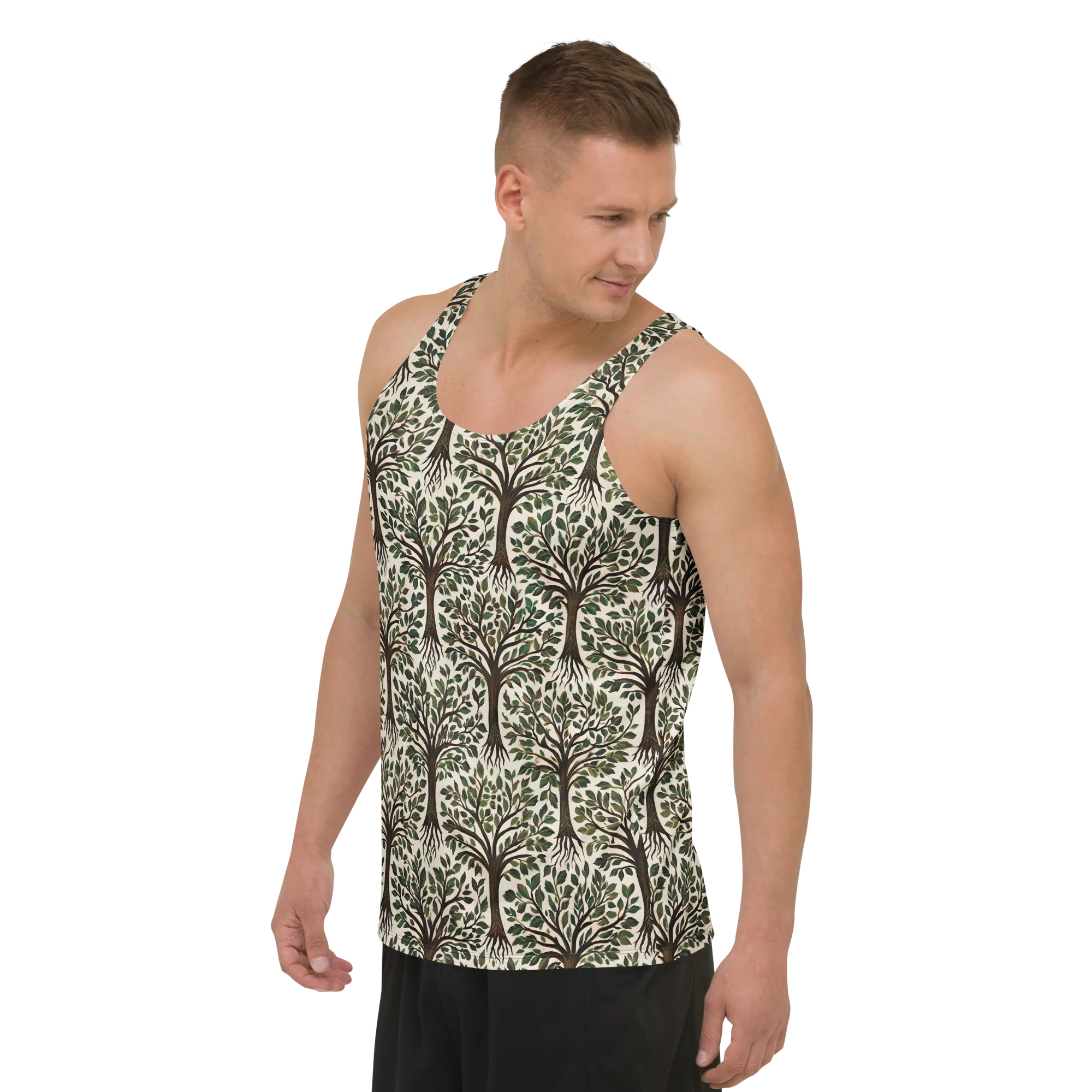 Tree of Life on Men's Tank Top — Front print