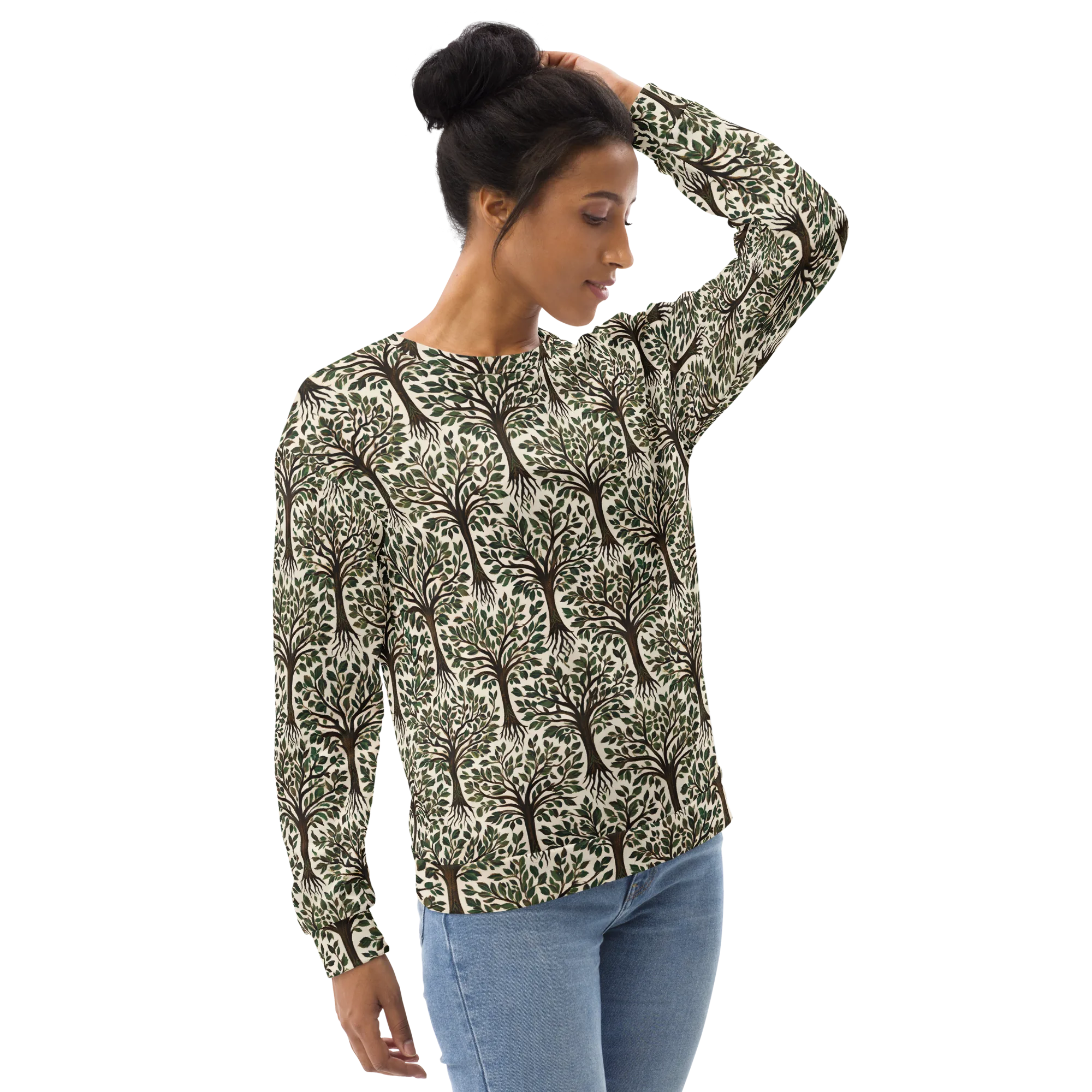 Tree of Life on Sweatshirt — Right sleeve