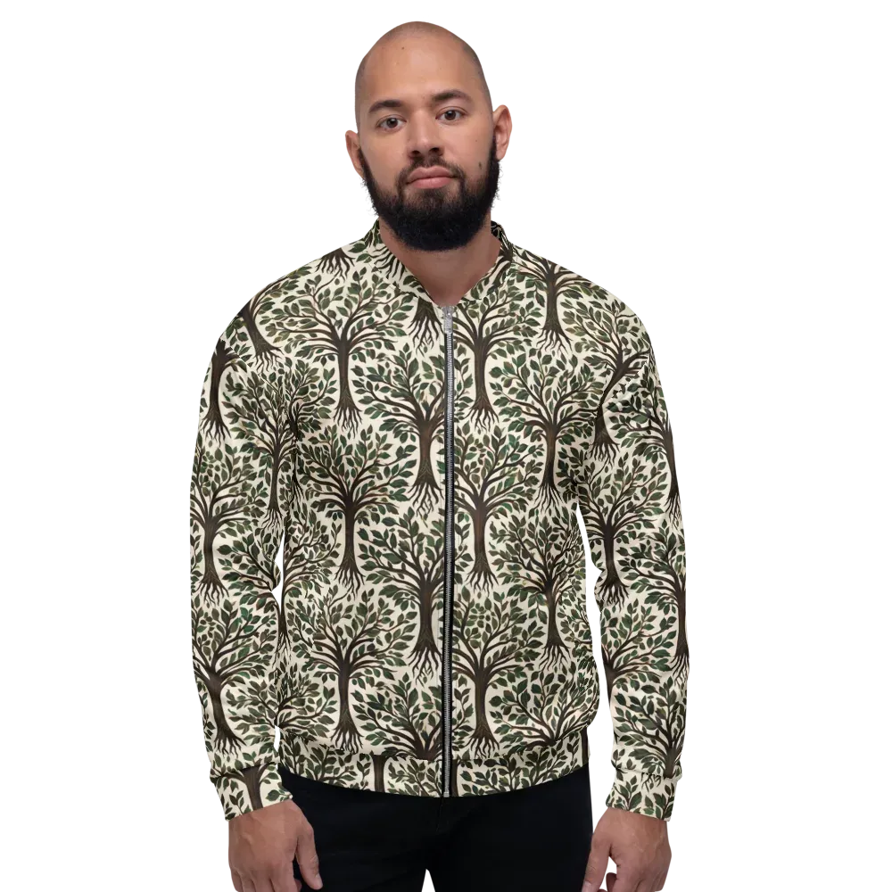 Tree of Life on Bomber Jacket — Front