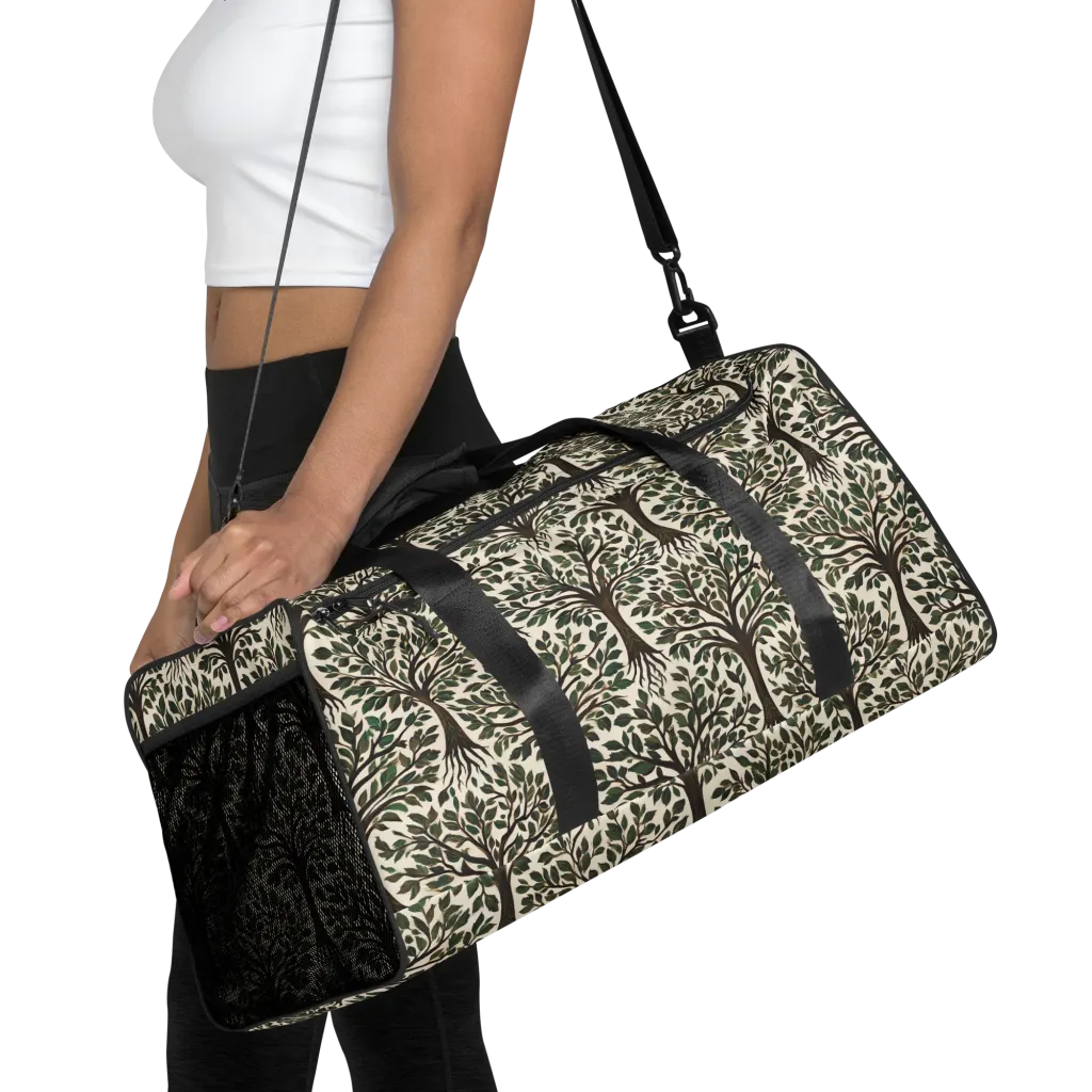 Tree of Life on Duffle Bag — Front