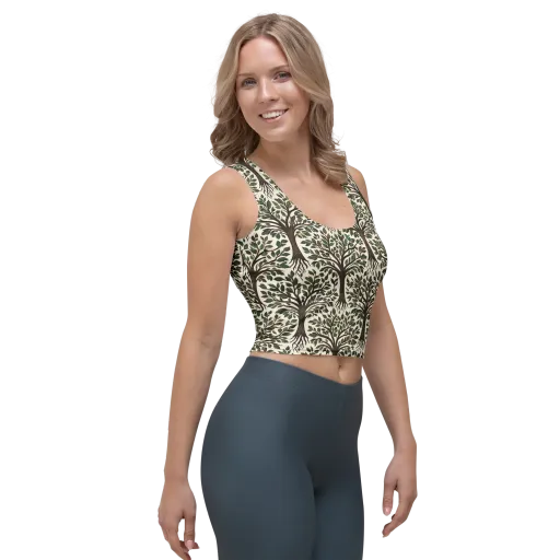 Tree of Life on a Crop Top