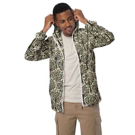 Tree of Life on a Men's Windbreaker