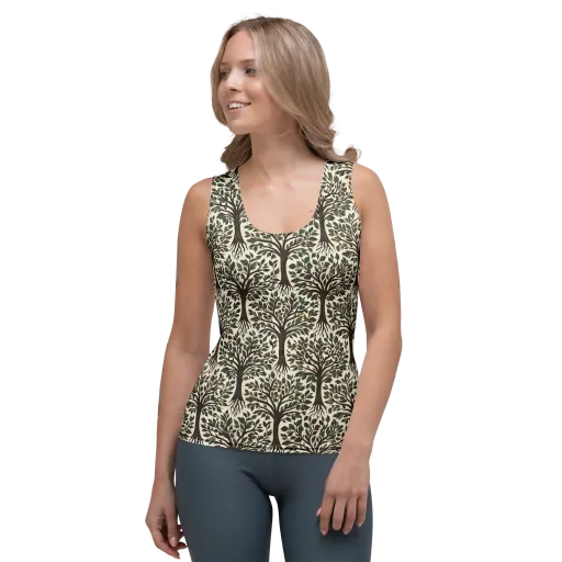 Tree of Life on a Women's Tank Top