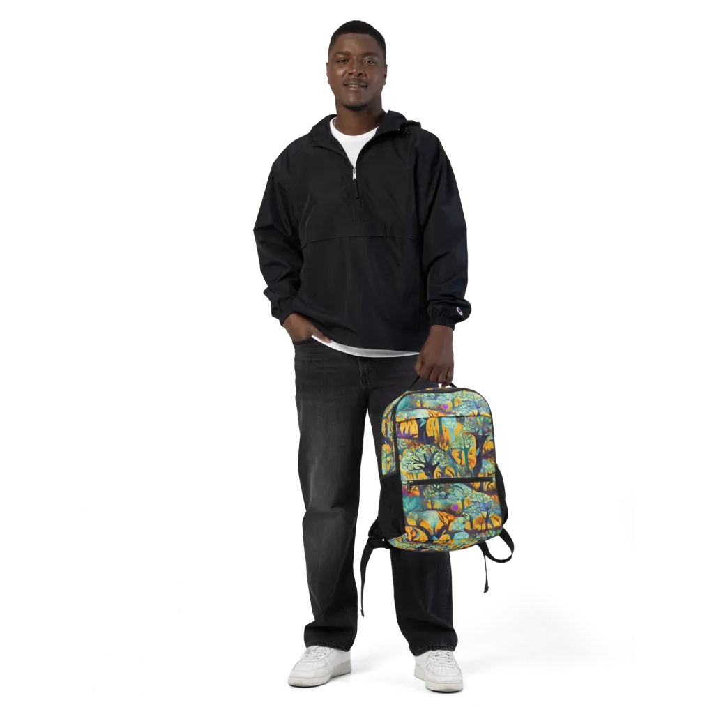 Saffron Canopy on Utility Backpack — Front