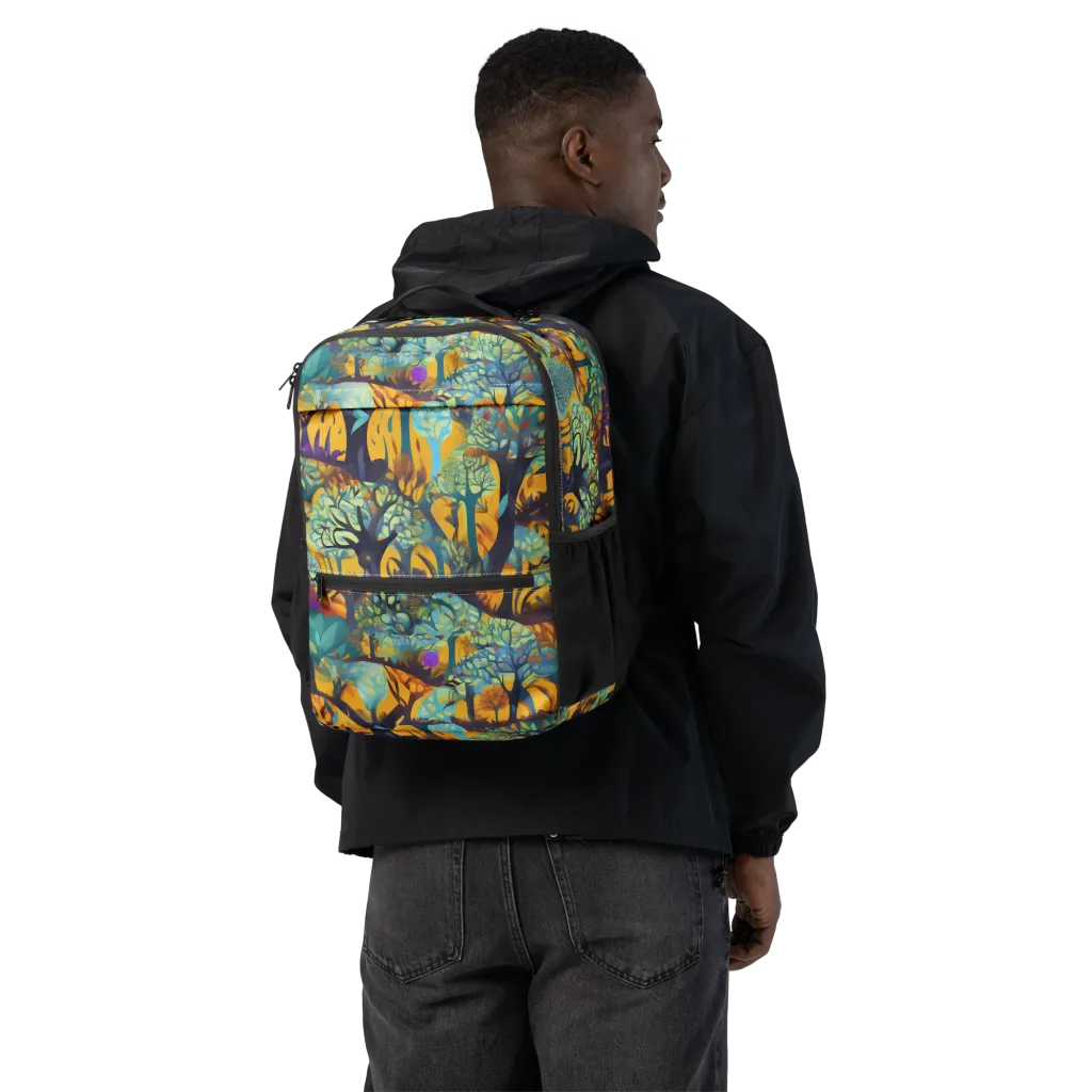 Saffron Canopy on Utility Backpack — Back