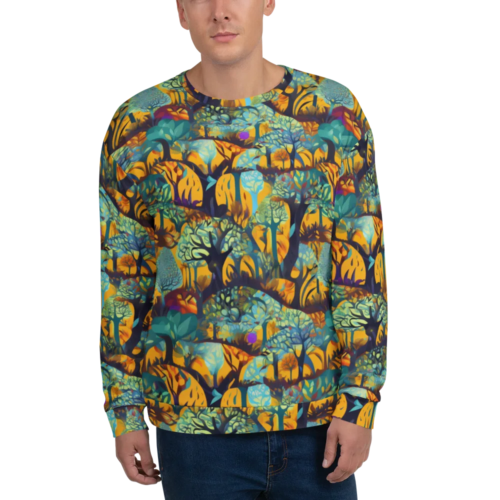 Saffron Canopy on Sweatshirt — Front