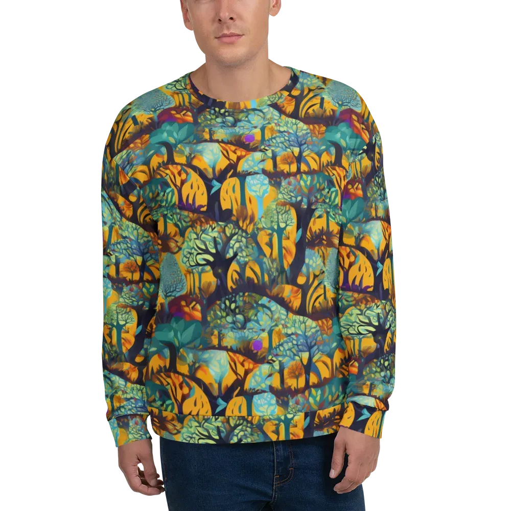 Saffron Canopy on Sweatshirt — Front