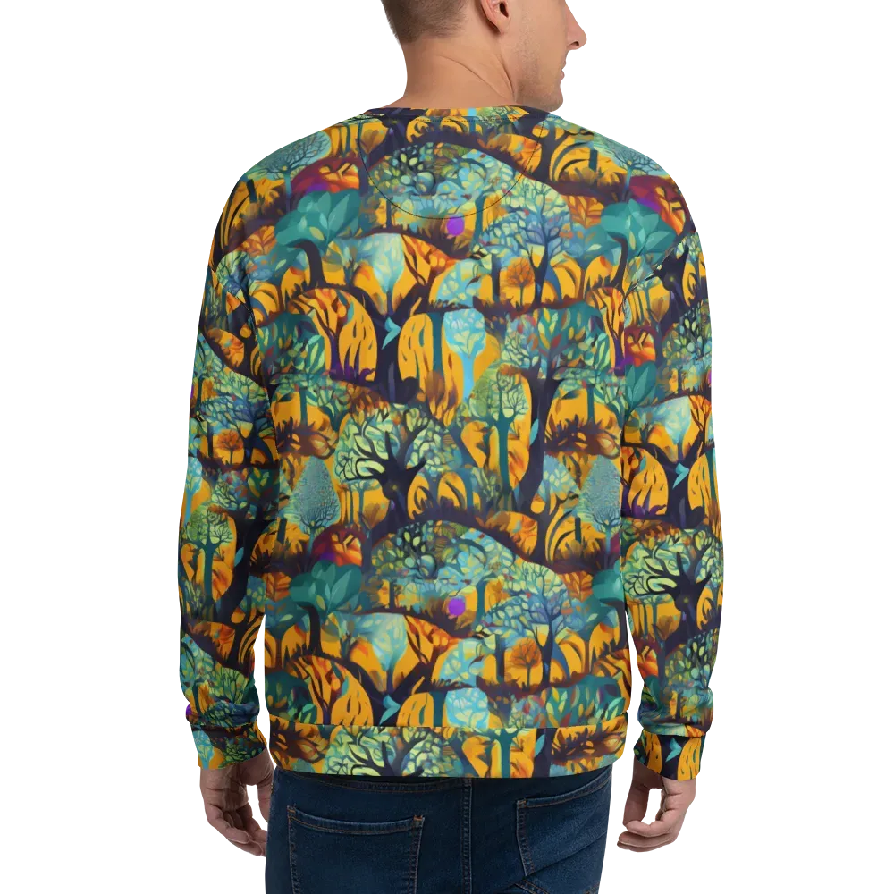 Saffron Canopy on Sweatshirt — Back