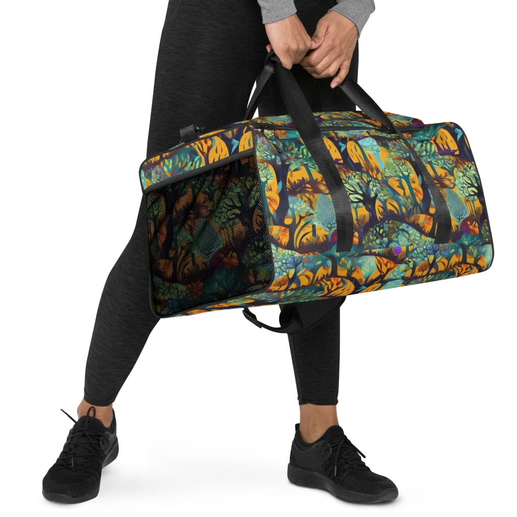 Saffron Canopy on Duffle Bag — Right Front