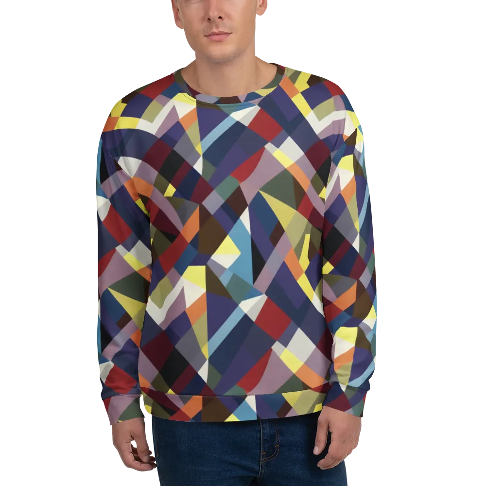 Prismatic Relay on Sweatshirt — Front