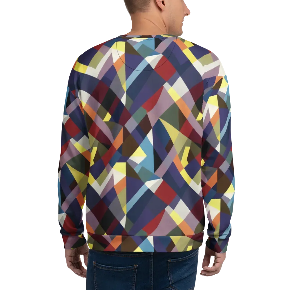 Prismatic Relay on Sweatshirt — Back