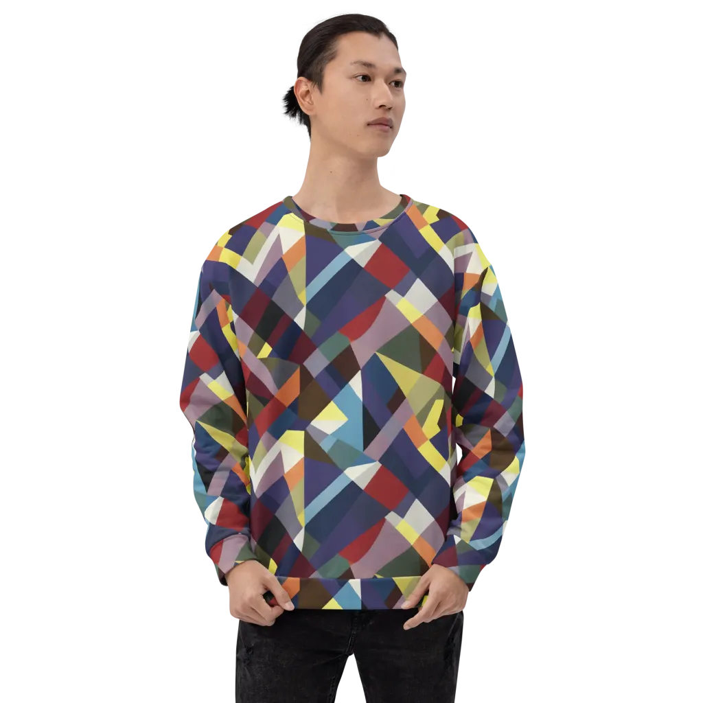 Prismatic Relay on Sweatshirt — Front print