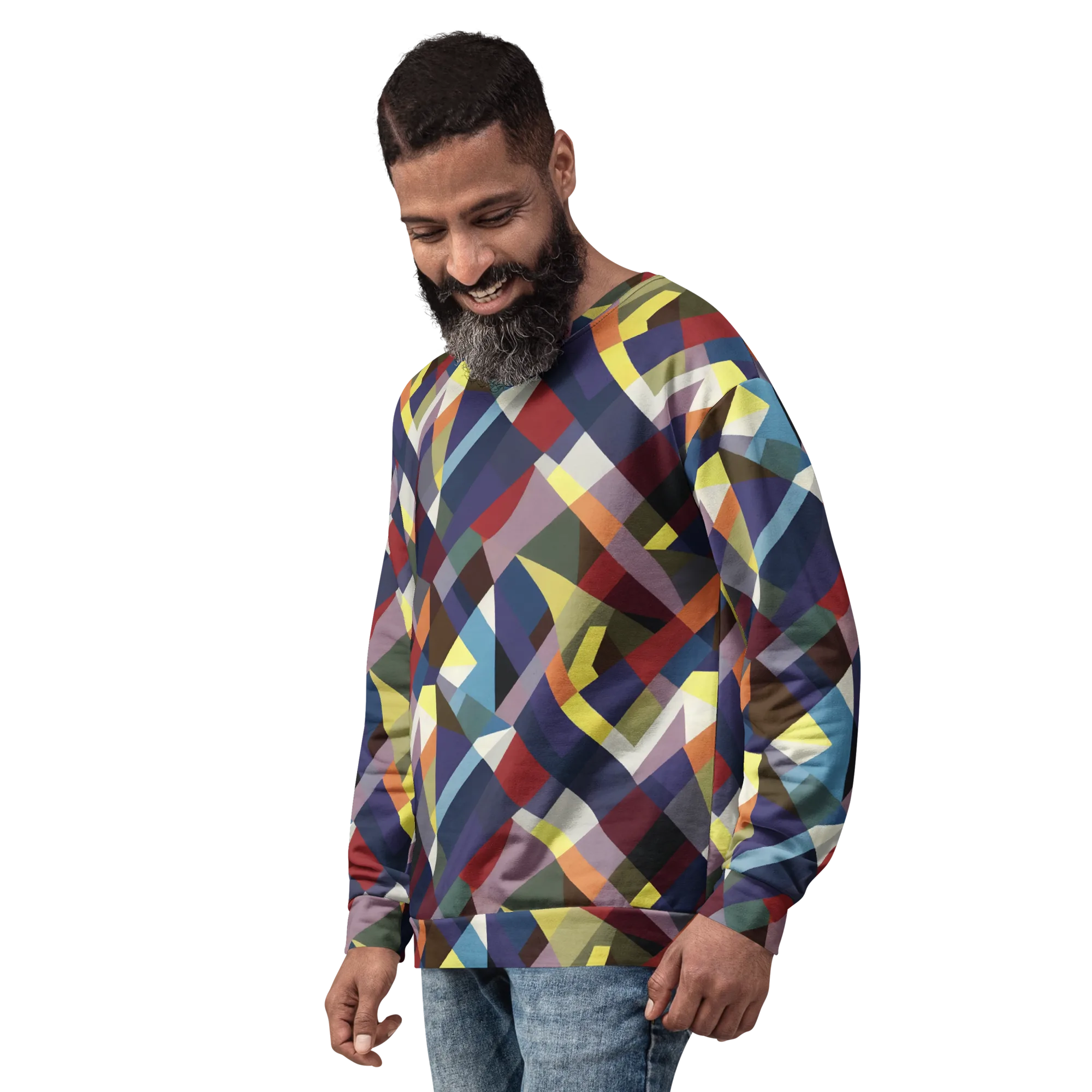 Prismatic Relay on Sweatshirt — Left sleeve