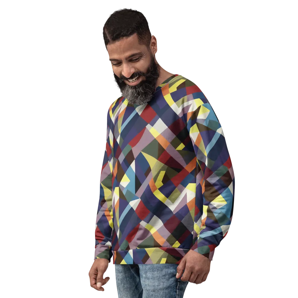 Prismatic Relay on Sweatshirt — Left sleeve