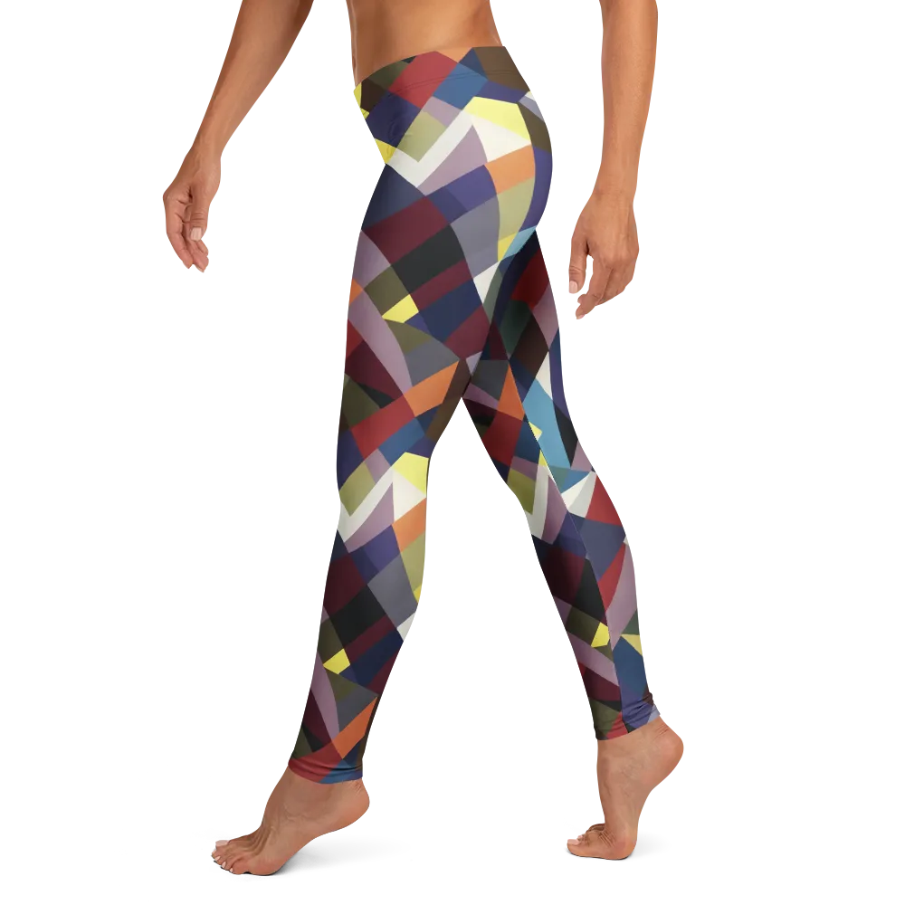 Prismatic Relay on Leggings — Left
