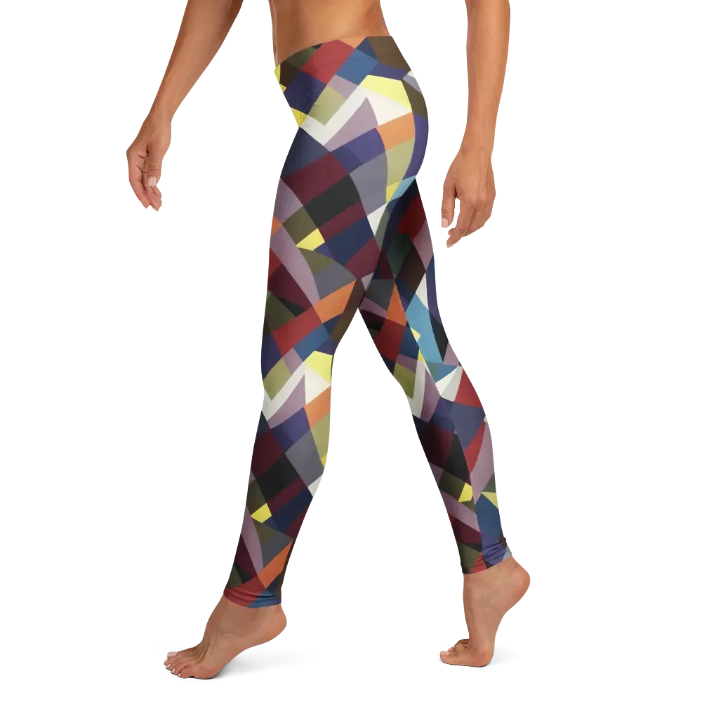 Prismatic Relay on Leggings — Left