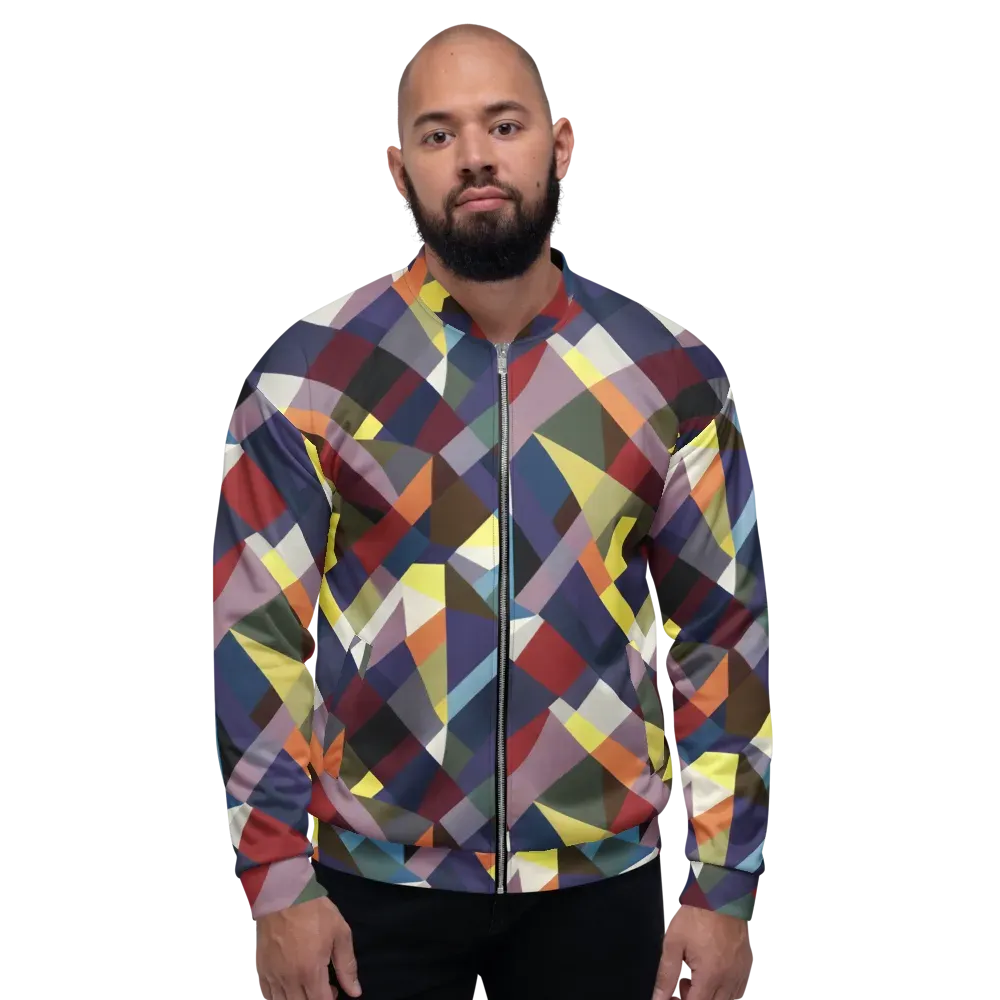 Prismatic Relay on Bomber Jacket — Front