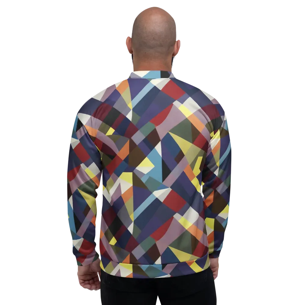 Prismatic Relay on Bomber Jacket — Back