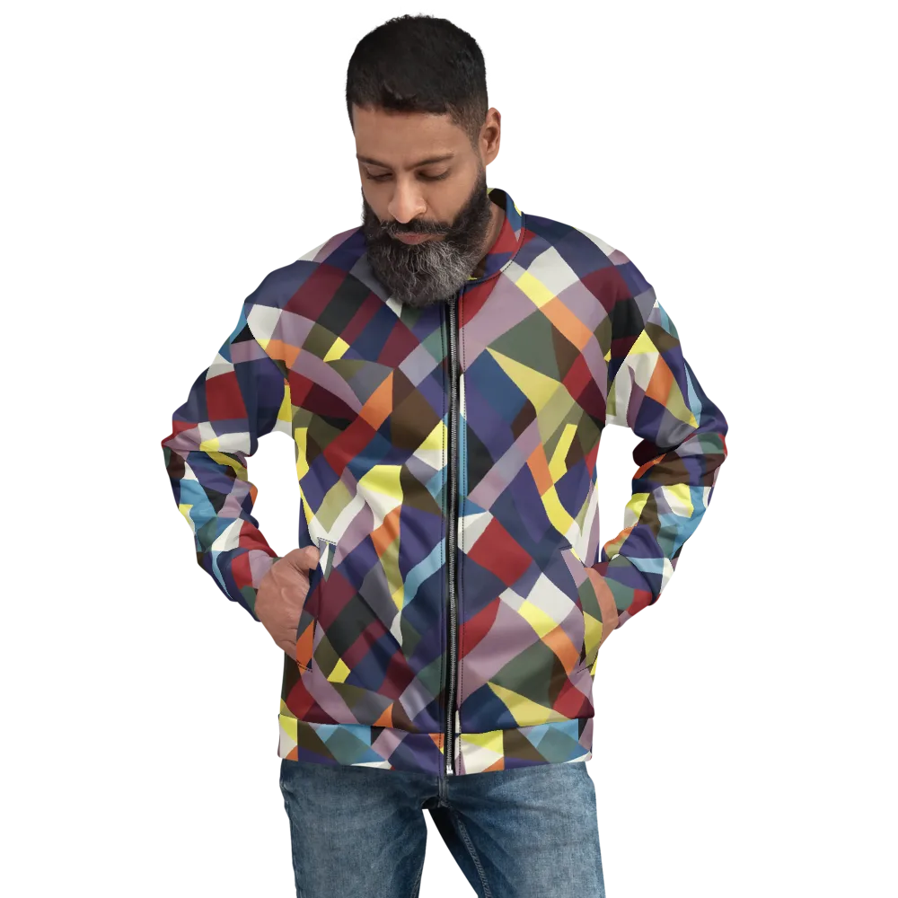 Prismatic Relay on Bomber Jacket — Back print