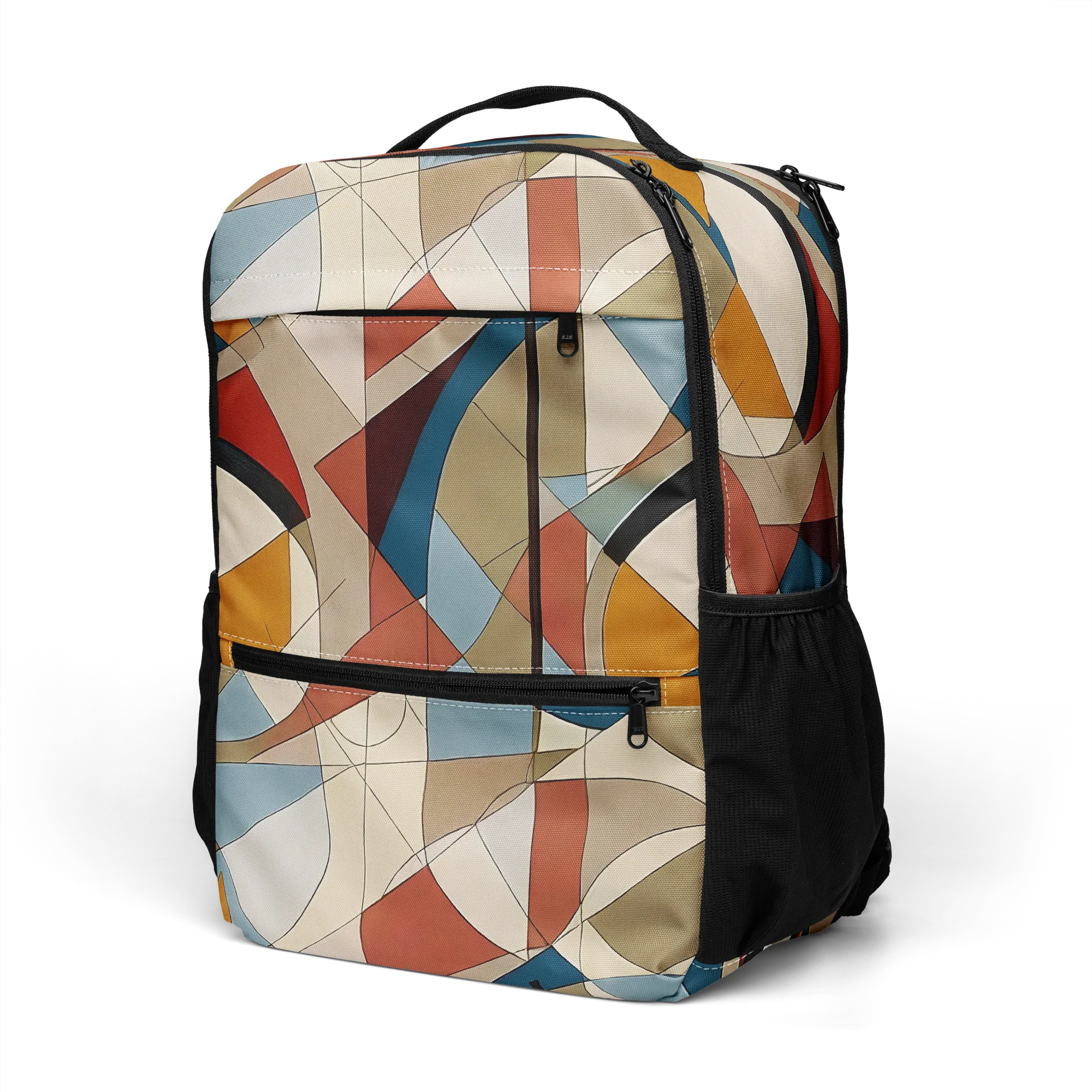 Chromatic Bauhaus on Utility Backpack — Top print