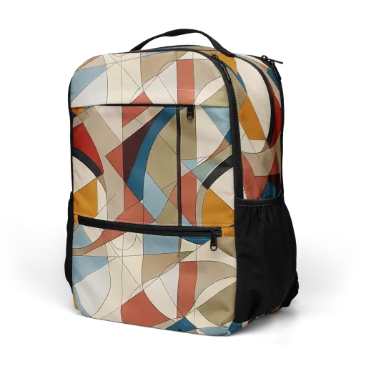 Chromatic Bauhaus on a Utility Backpack