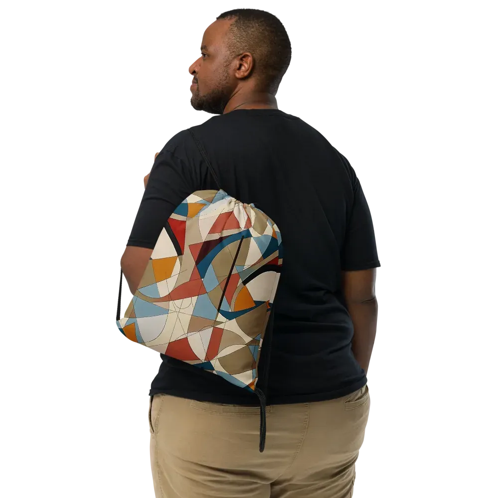 Chromatic Bauhaus on Drawstring Bag — Print file