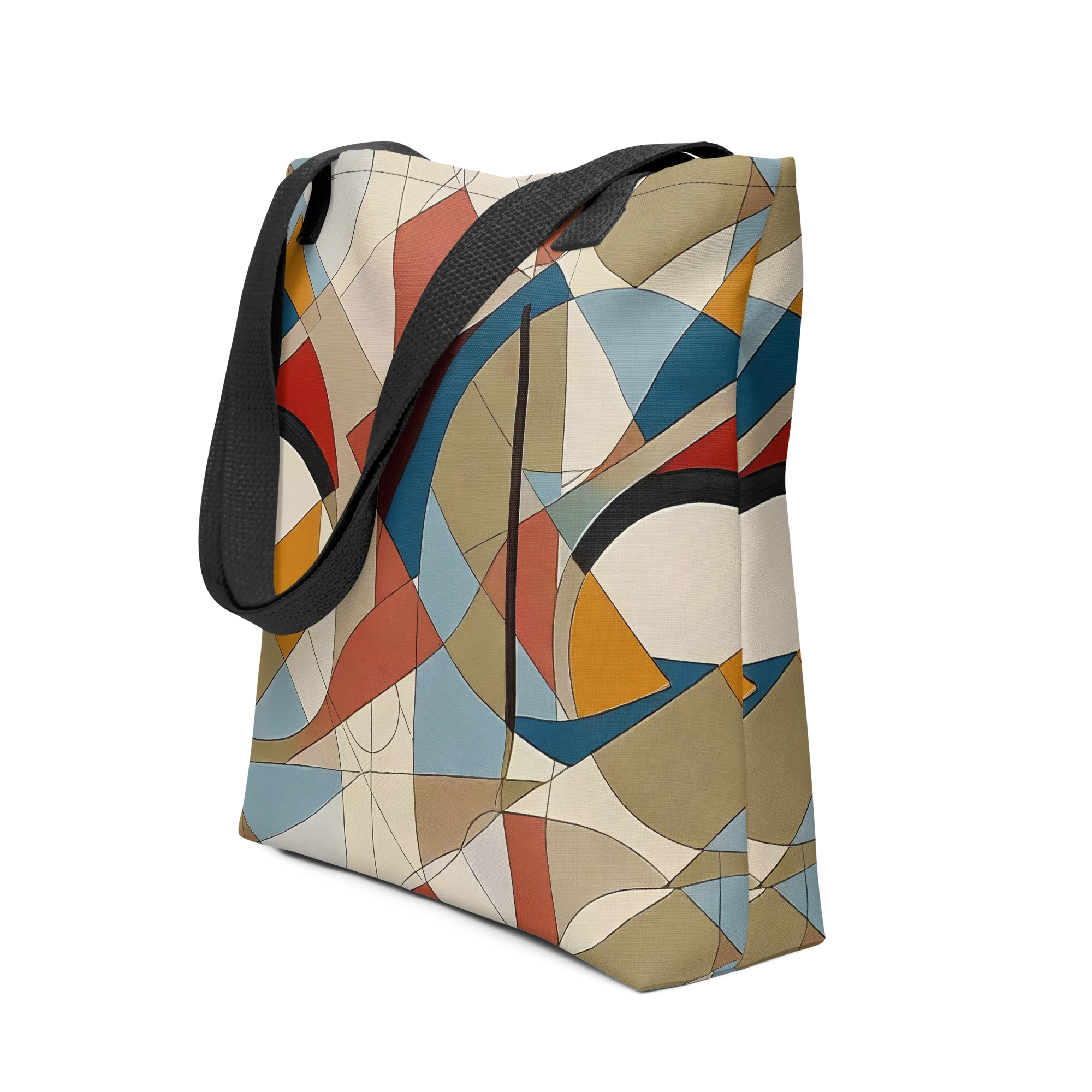 Chromatic Bauhaus on Tote Bag — Print file