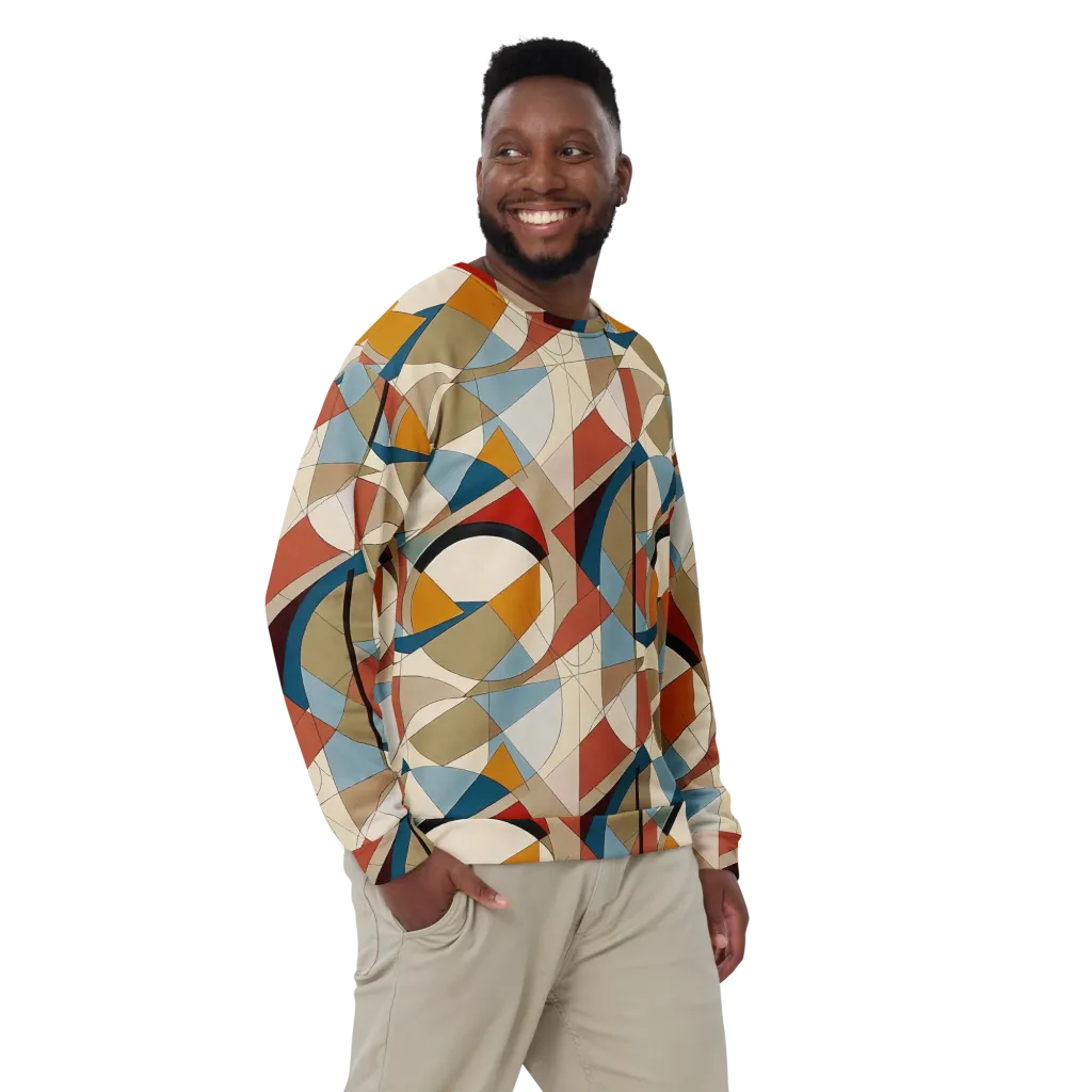 Chromatic Bauhaus on Sweatshirt — Front print