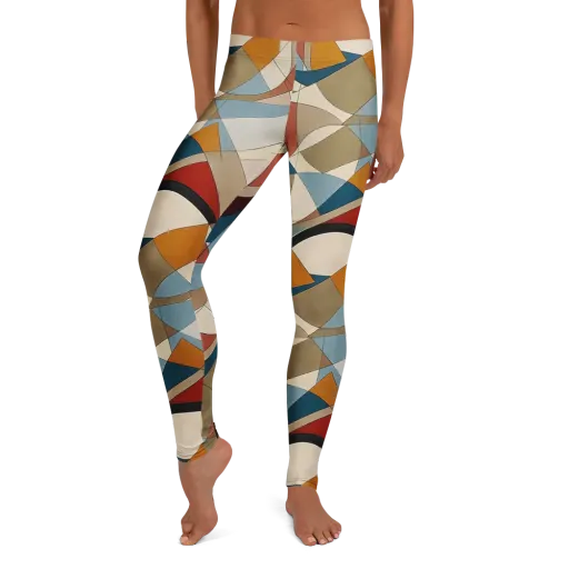 Chromatic Bauhaus on a Leggings
