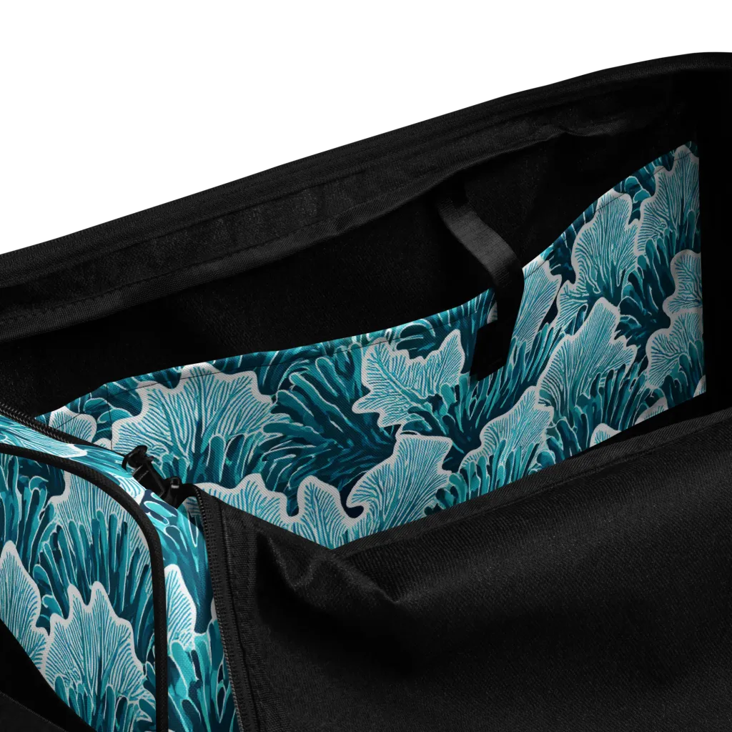 Azure Coral on Duffle Bag — Product details