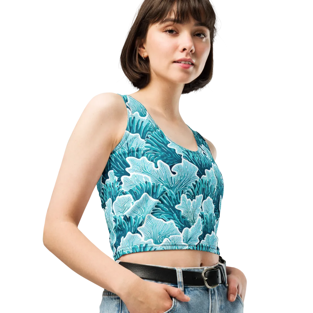 Azure Coral on Crop Top — Print file