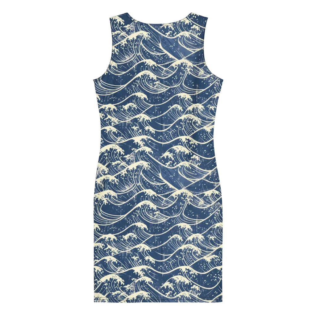 Ukiyo Wave on Bodycon Dress — Print file